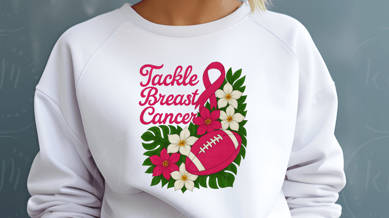 Tackle Breast Cancer Clipart | PLR Resell Rights