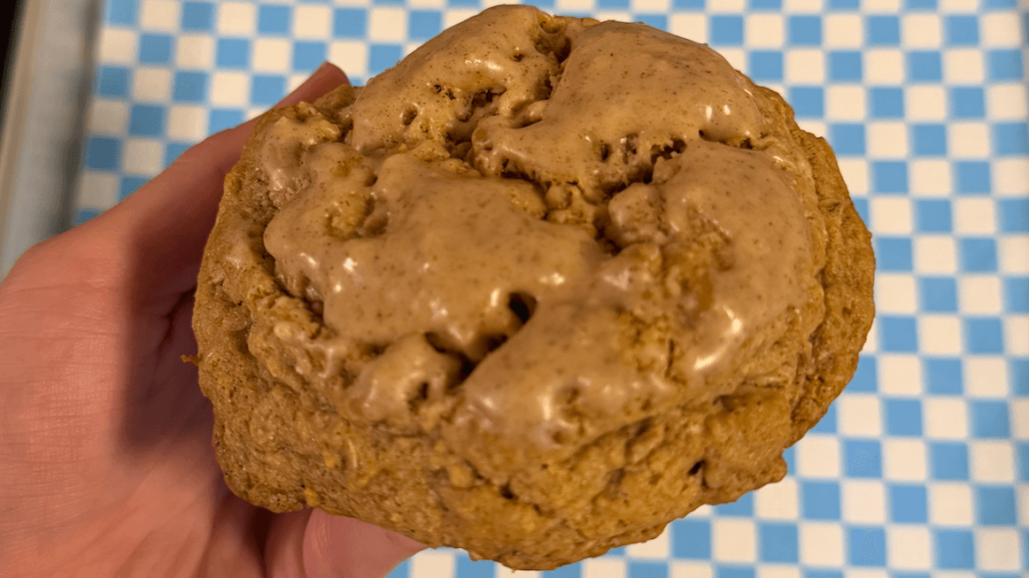 Iced Apple & Oat Cookie Recipe