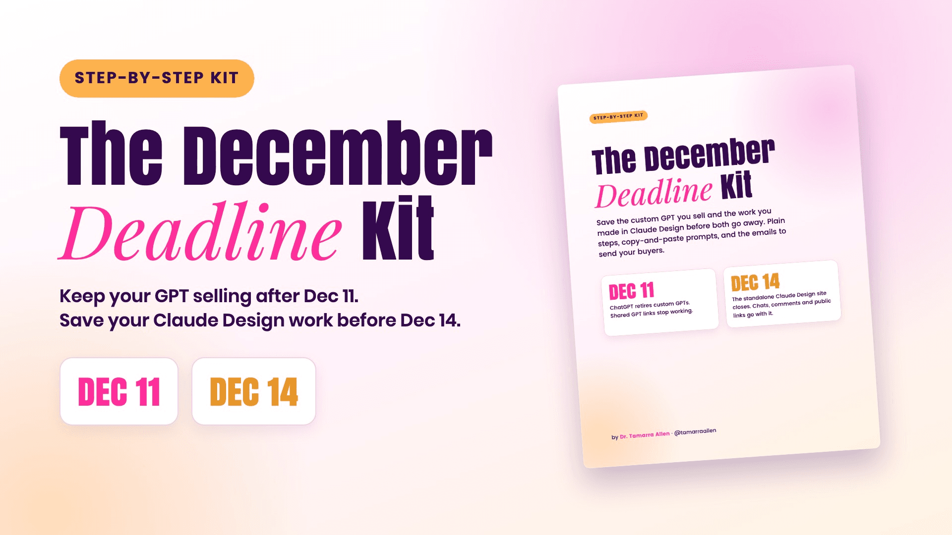 The December Deadline Kit
