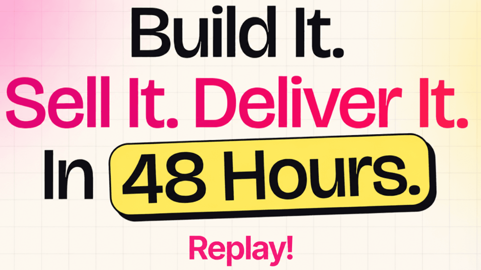 Arlan's 48-Hour Hackathon (Replay + Elite Prompts)