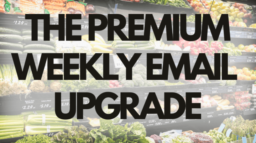 Premium Weekly Email Upgrade-Monthly Subscription