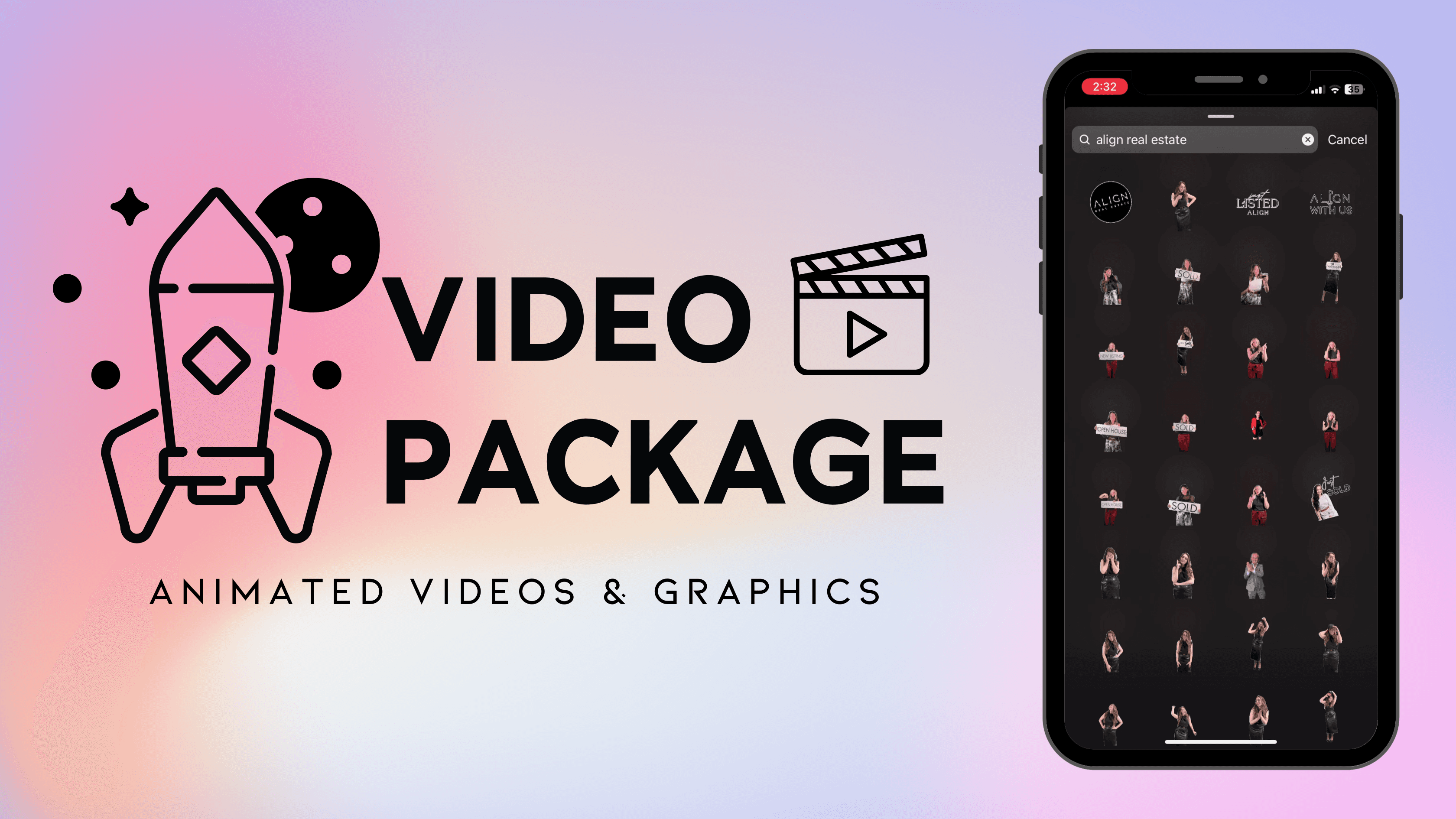 GIFs Video Package