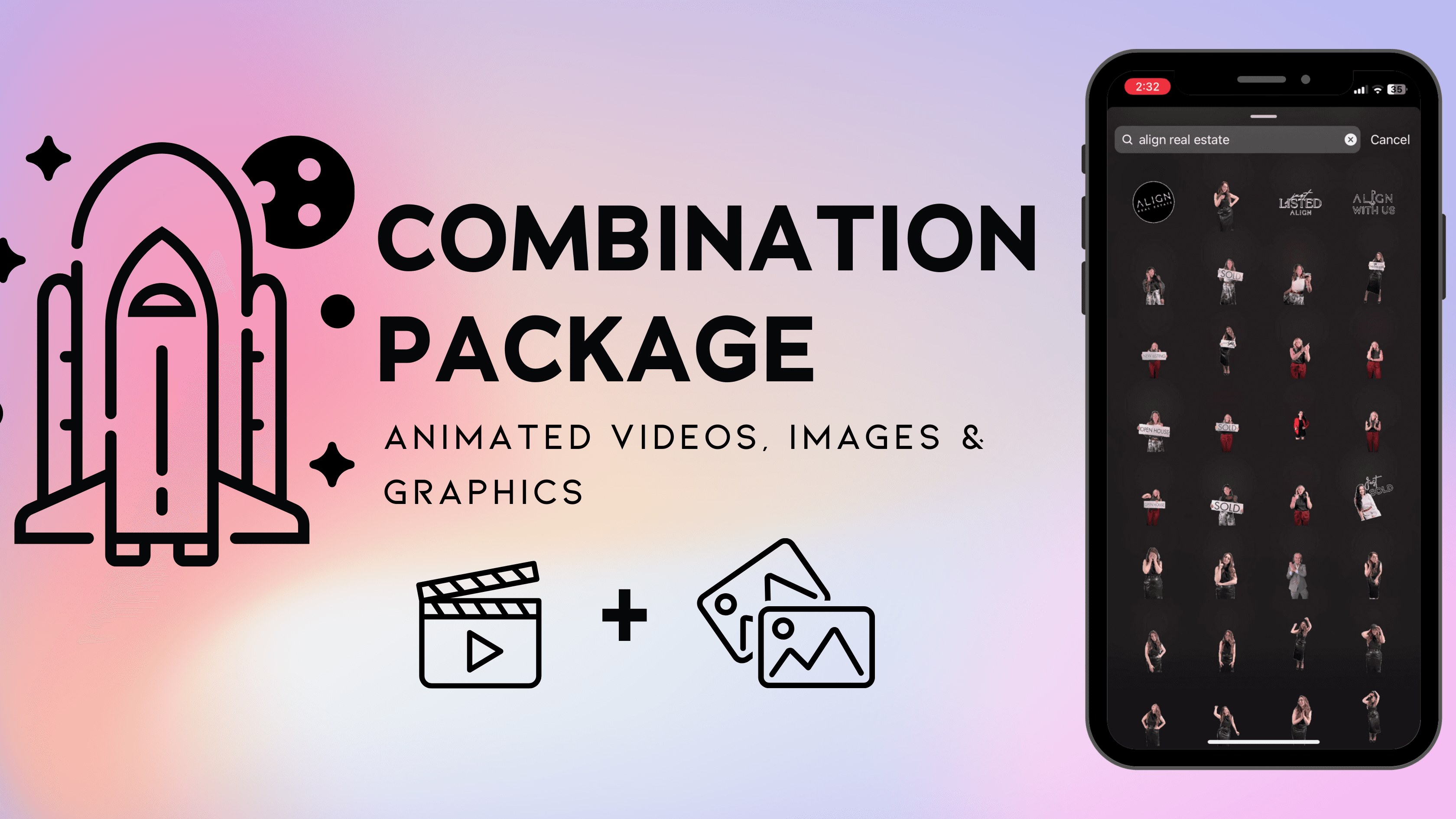 GIFs Combination Package