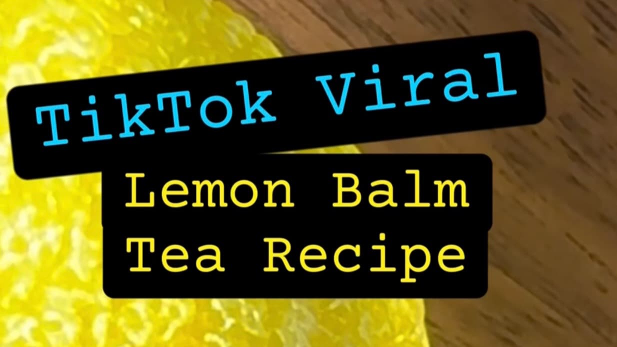 Lemon Balm Weight Loss Tea Recipe