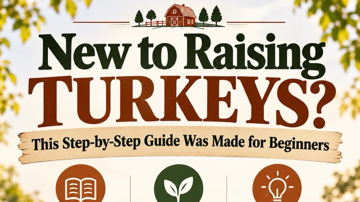 Raising Turkeys: Complete Guide for Homesteads