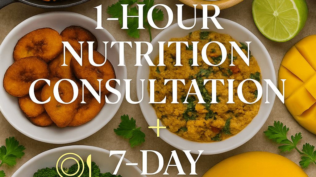1hr Private Session +1 Month customized meal plan