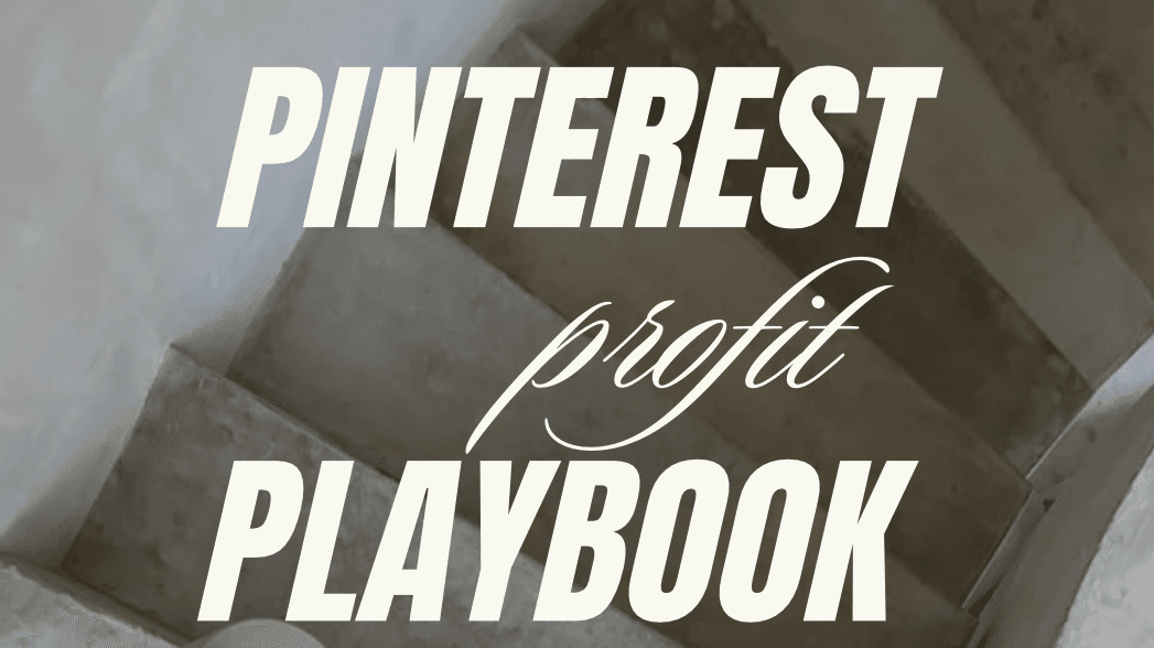 Pinterest Profit Playbook (MRR + PLR)