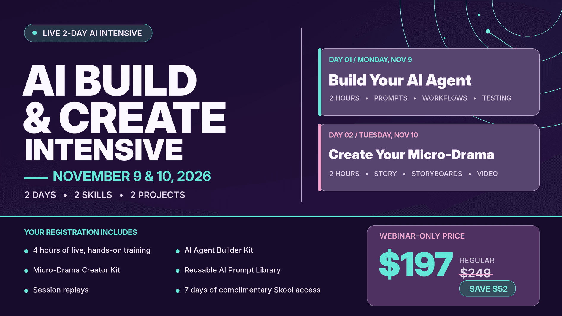 The AI Build & Create Intensive