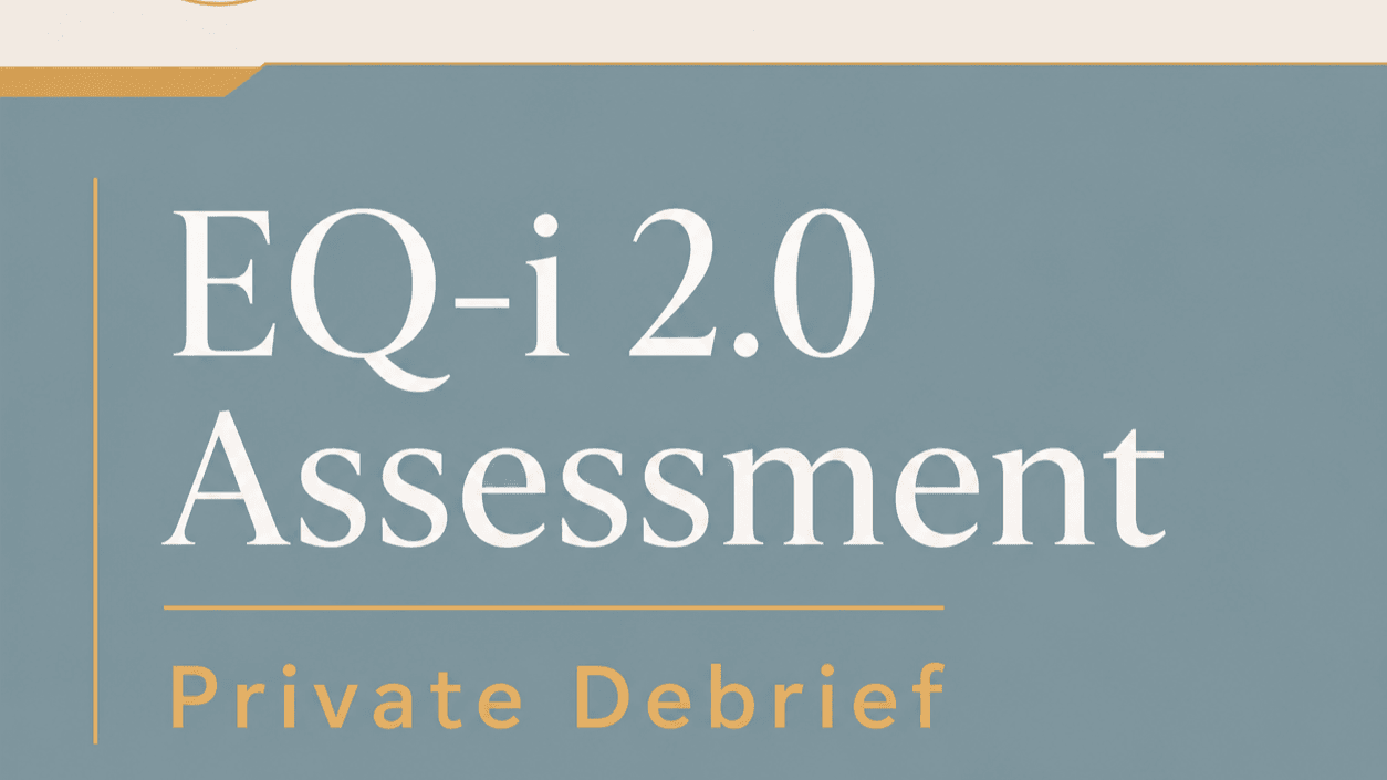 EQ-i 2.0 Assessment + Executive Debrief