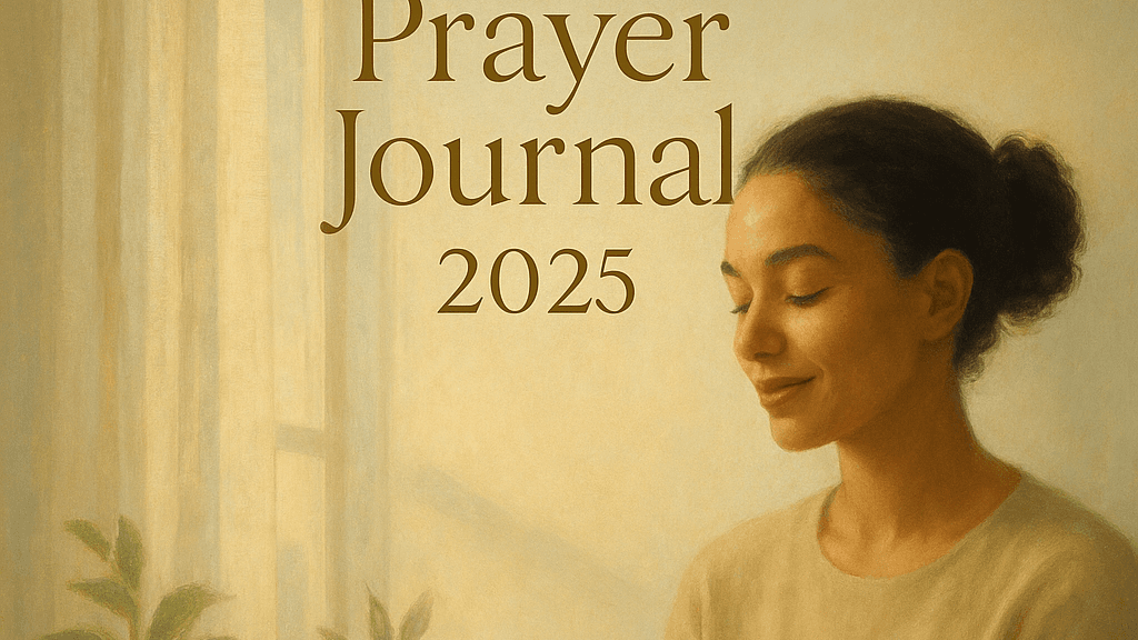 Get My Template Prayer Journal Now!