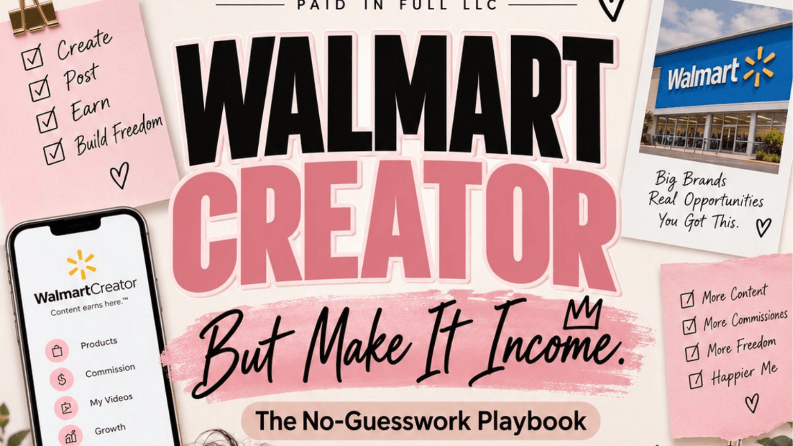 WALMART CREATOR - but make it income (;