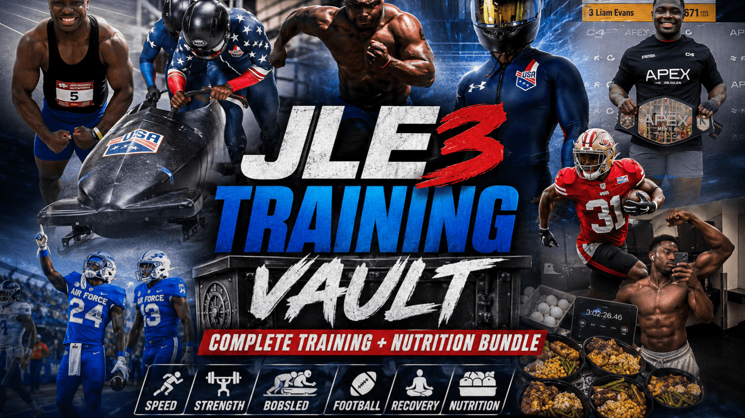 JLE3 ATHLETE TRAINING VAULT: