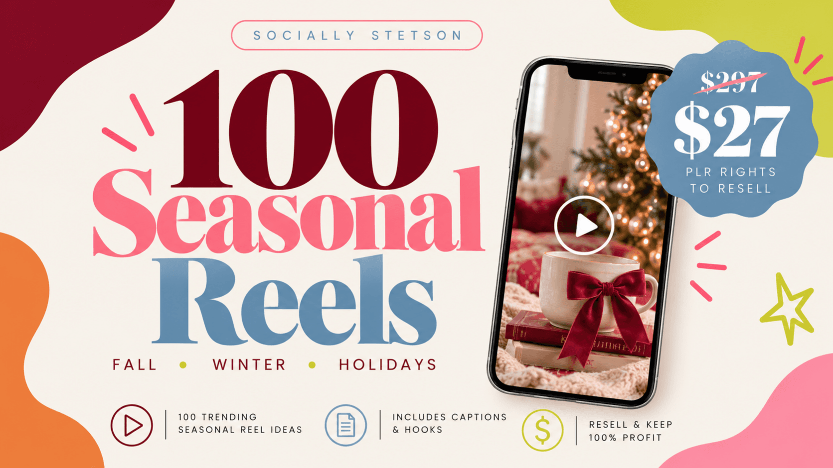 100 Done For You Seasonal Reels