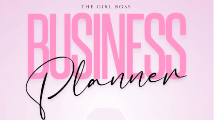 The Girl Boss Business Planner