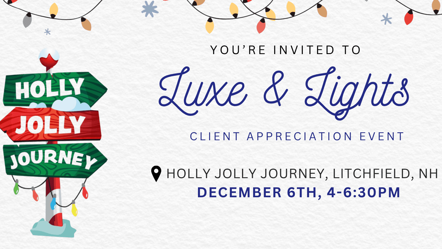 Luxe & Lights Client Appreciation