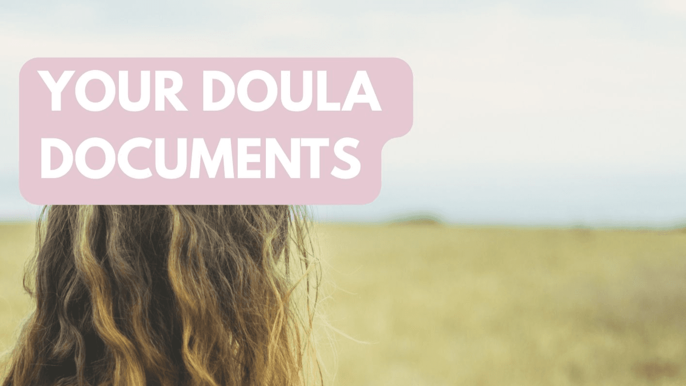 Doula Client Documents Template Bundle