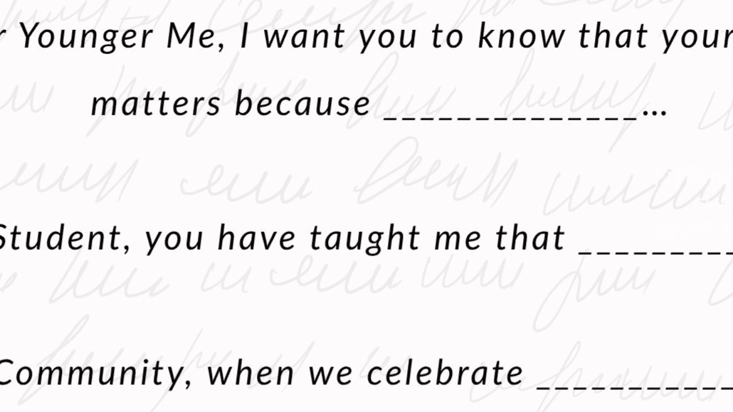 Letters That Liberate Writing Stems