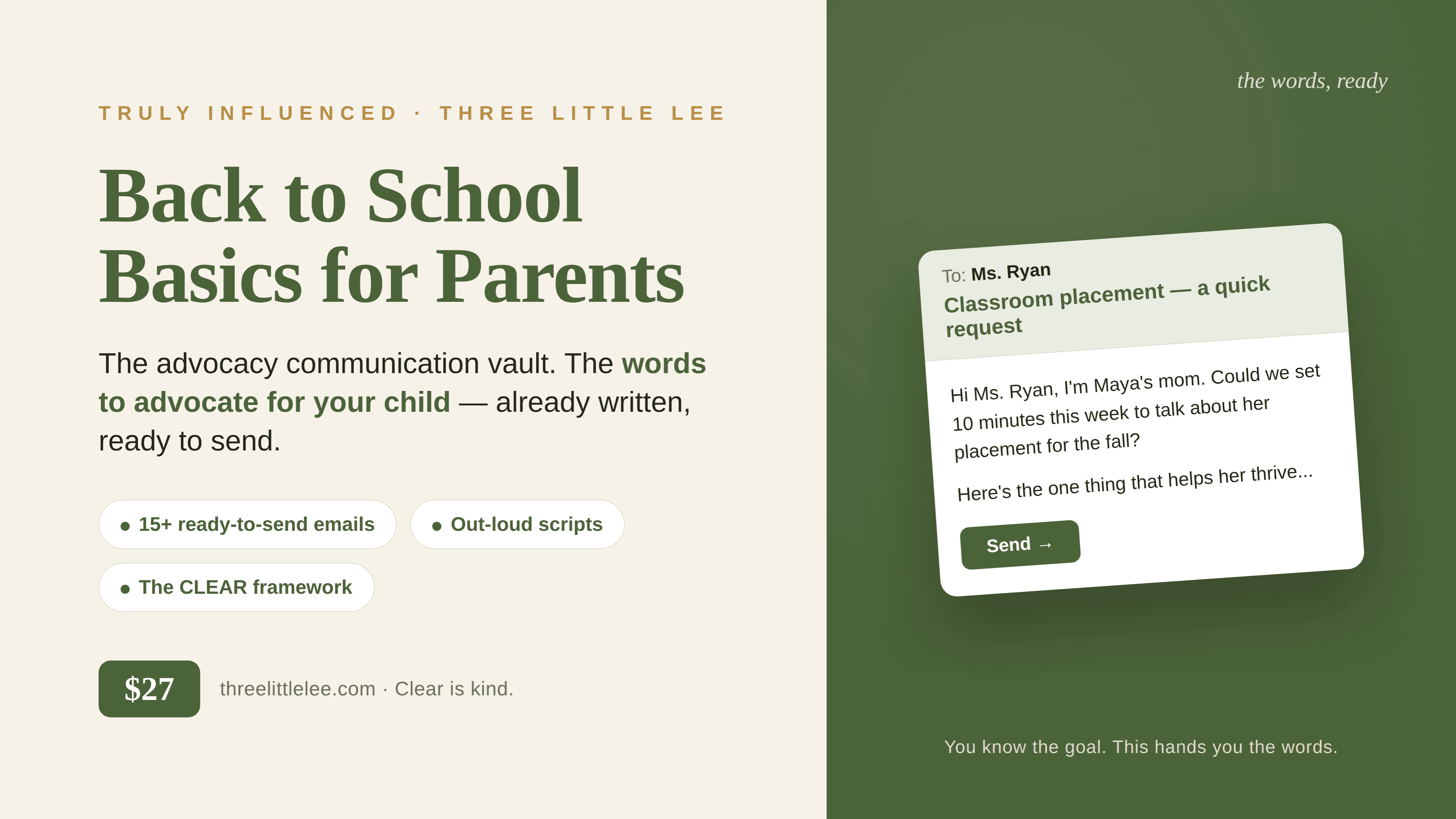 Back to School Basics for Parents