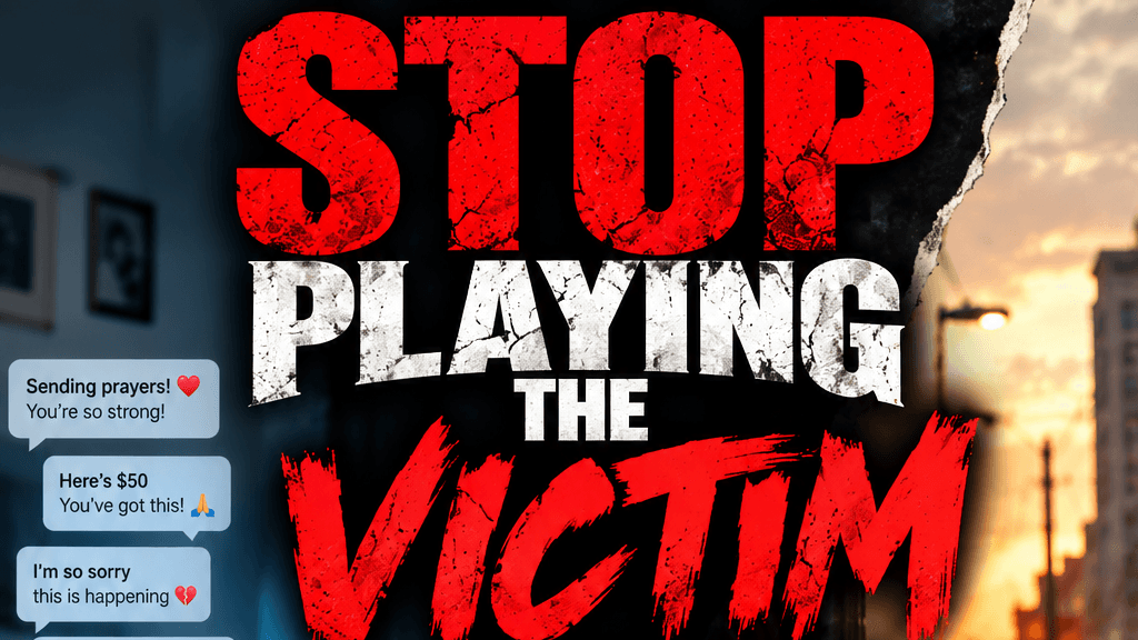 STOP PLAYING THE VICTIM