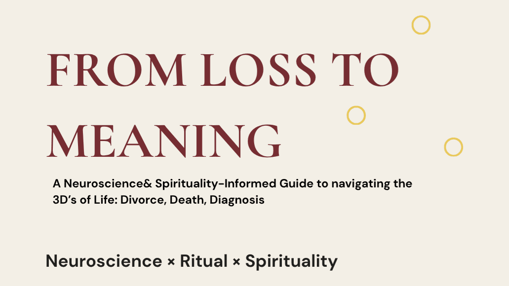 From Loss to Meaning (4-Week Group Live on Zoom)