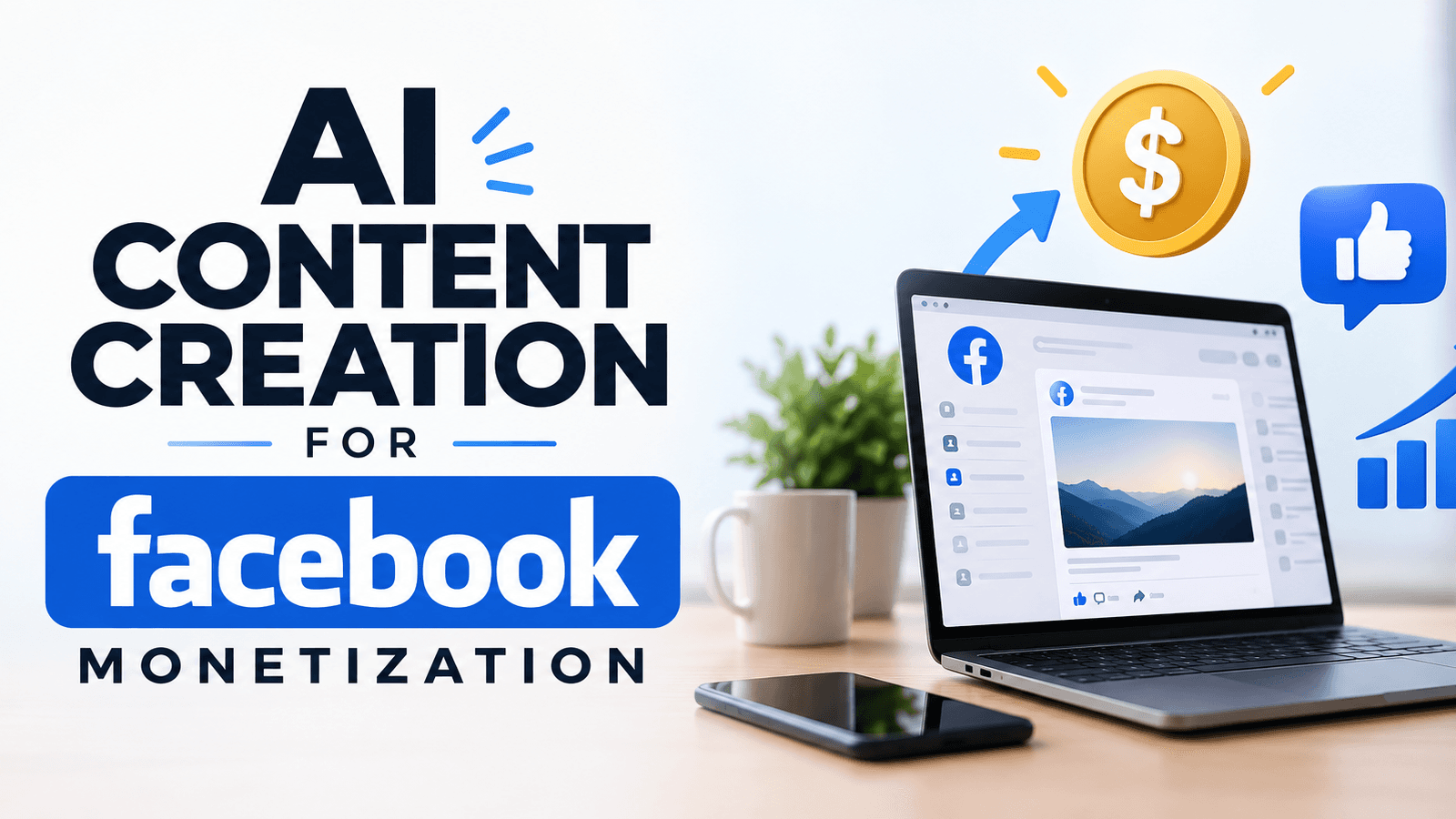 AI Content Creation Live Class (FB Monetization)