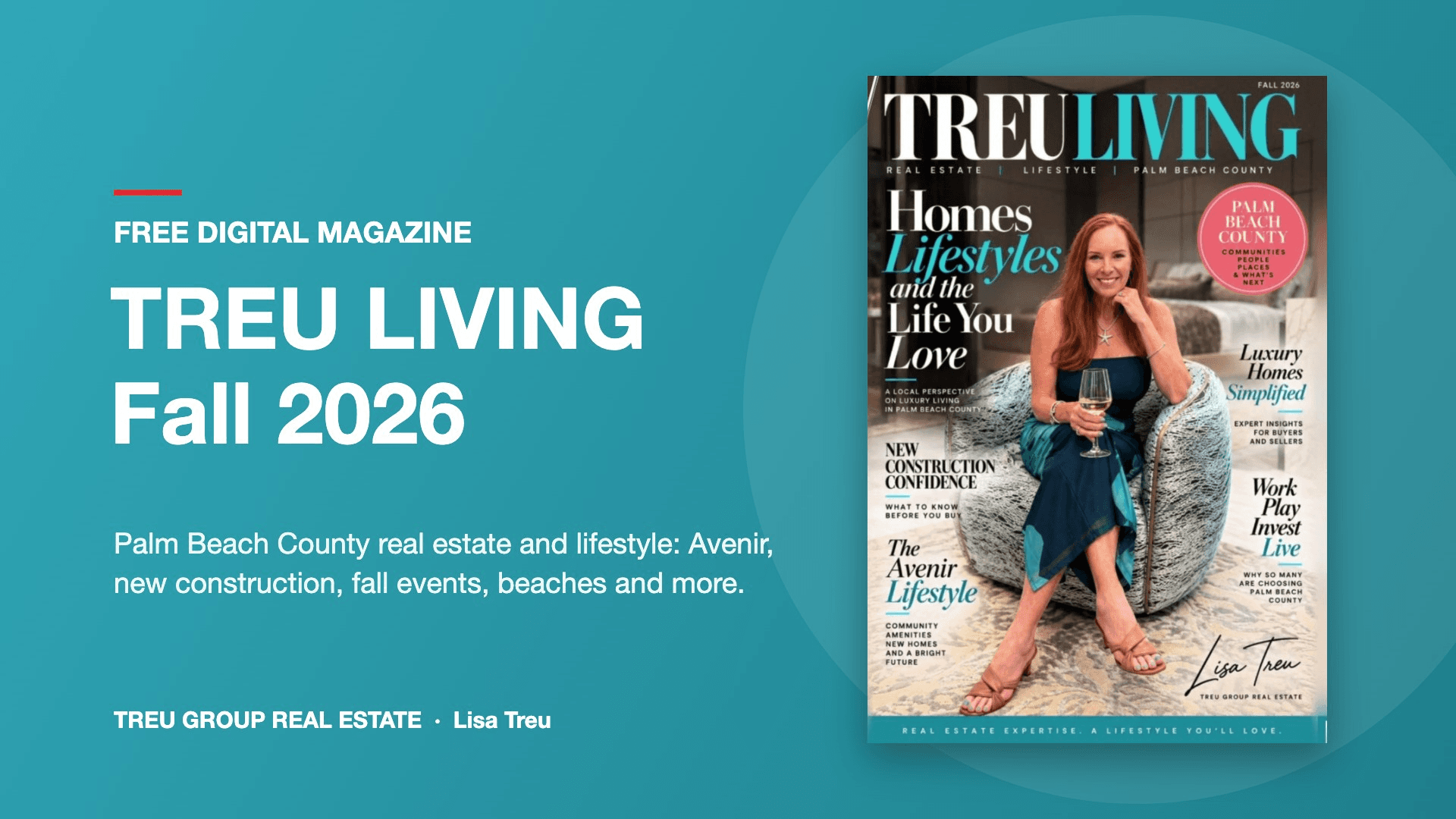 TREU LIVING: Your FREE Palm Beach County Magazine