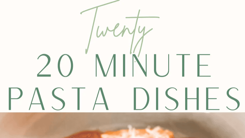 Twenty 20Min Recipes