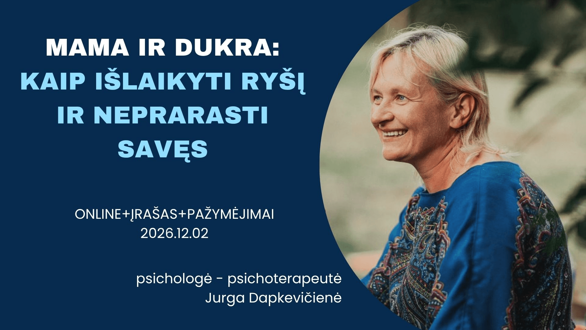 Mama ir dukra: