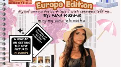 My Diary of Camera Secrets: Europe Travel Edition
