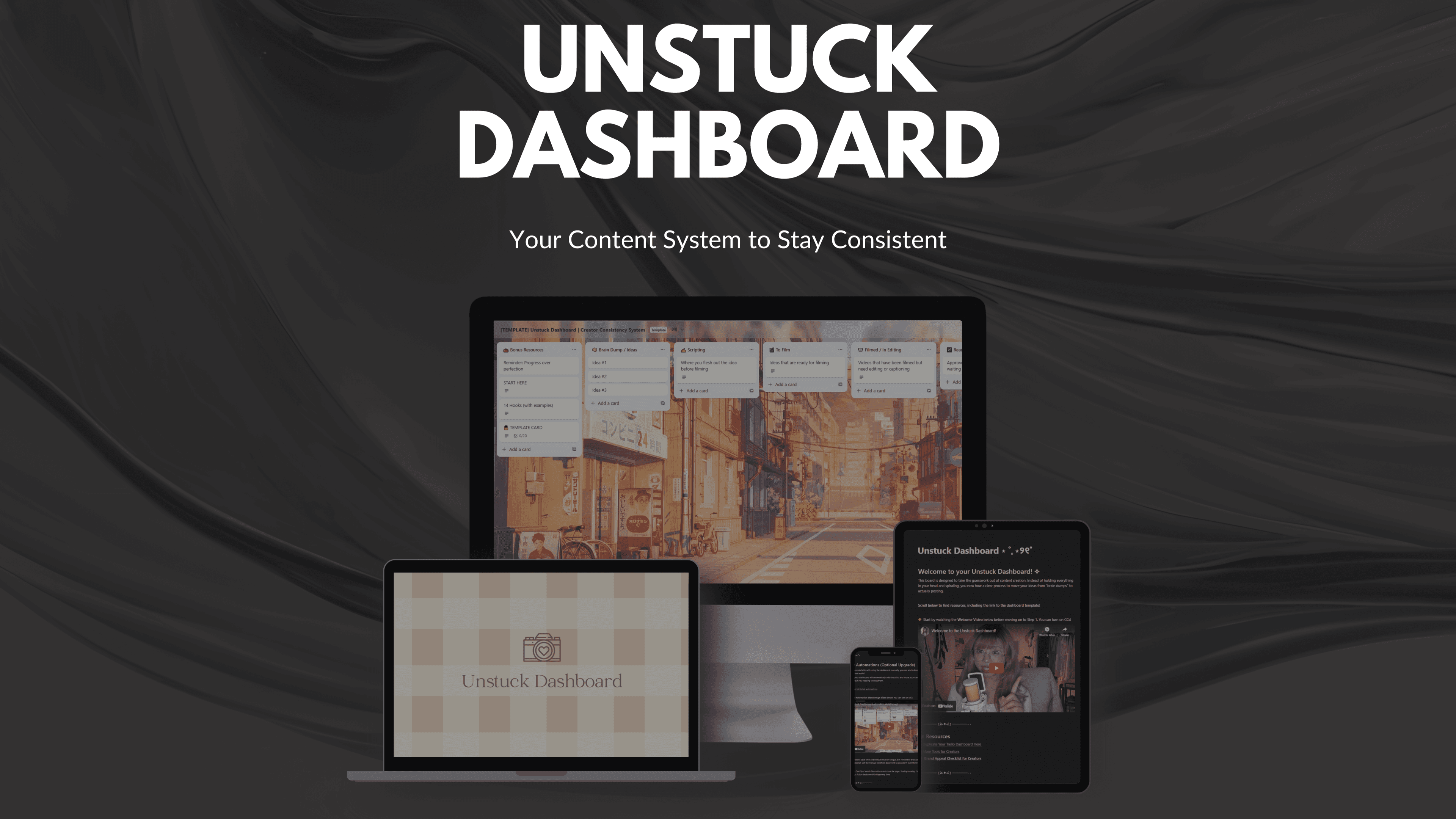Stop overthinking, start posting: Content Calendar
