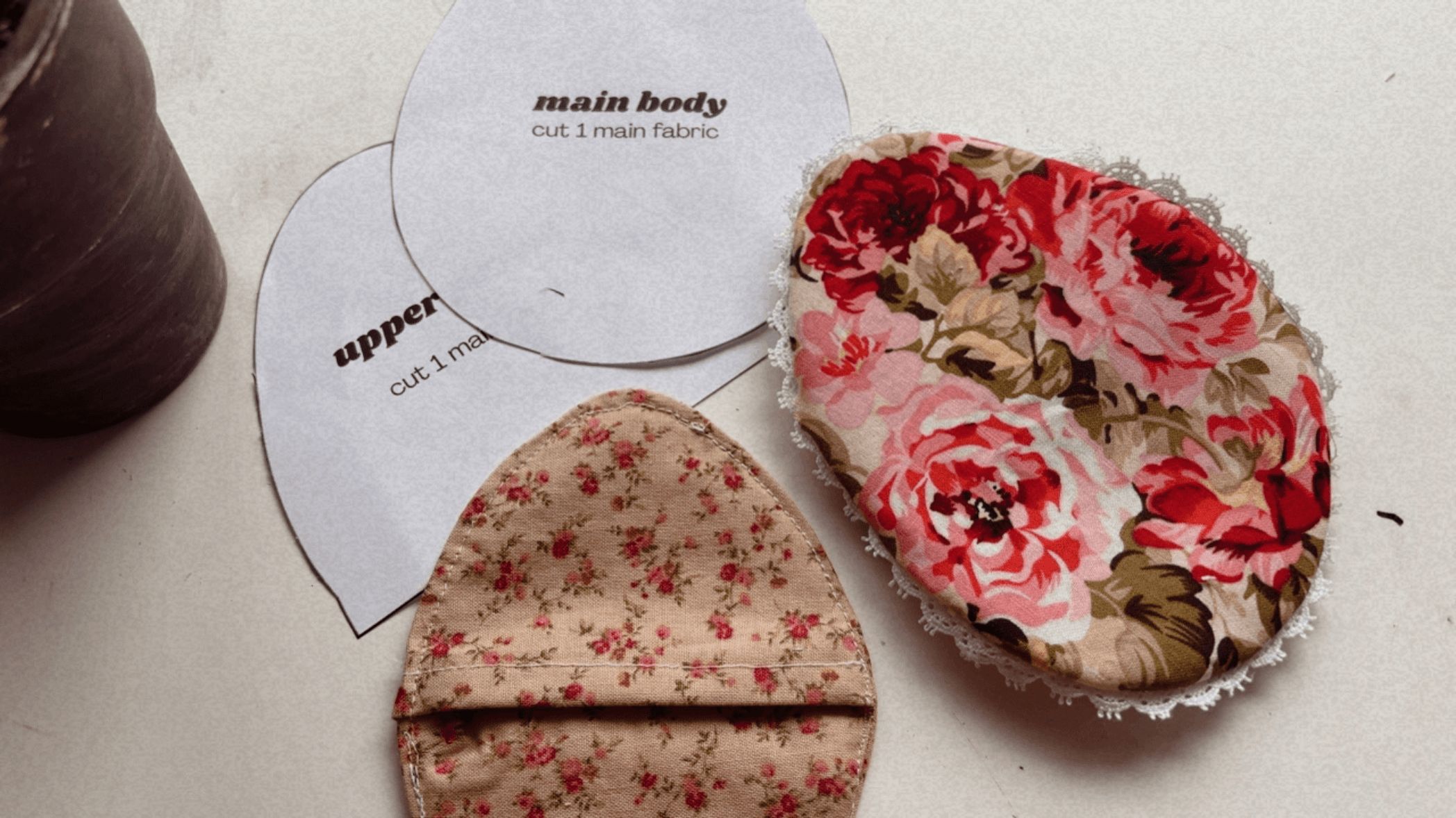 Reusable Easter Egg Sewing Pattern Template