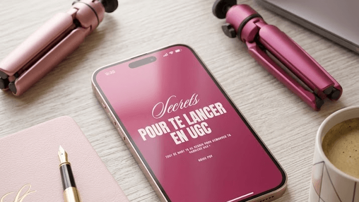 Secret pour te lancer en UGC