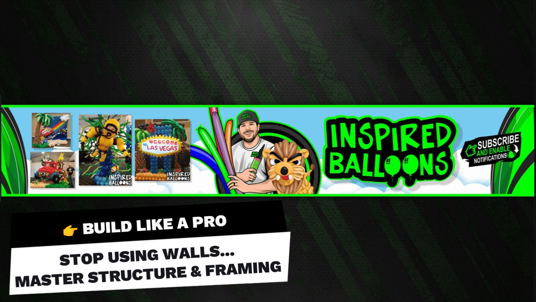 Inspired Balloons Framing Masterclass