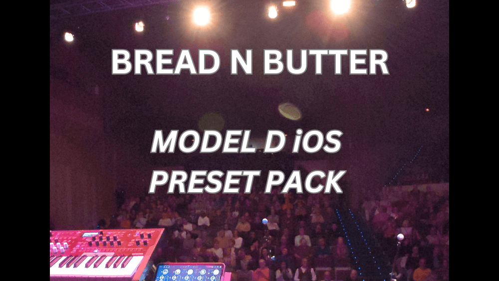 Bread N Butter: 10 iOS Moog Model D Sounds