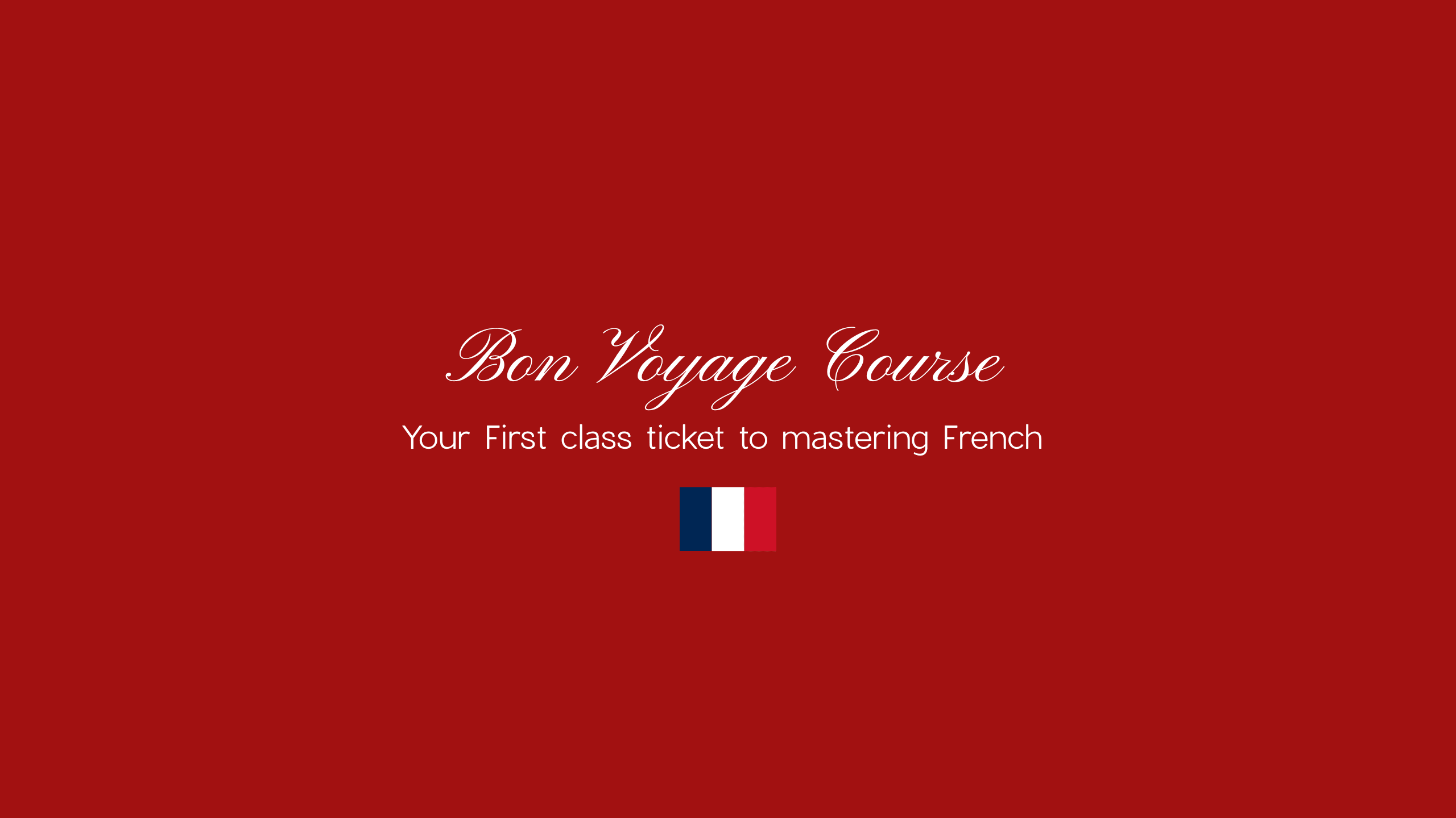 Bon Voyage: How to travel & order like the French