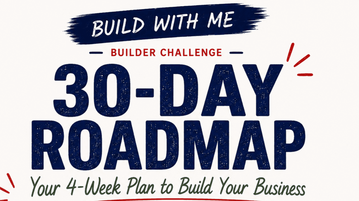 Build With Me Challenge Workbook