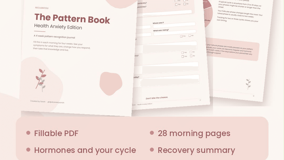 The health anxiety pattern recognition book