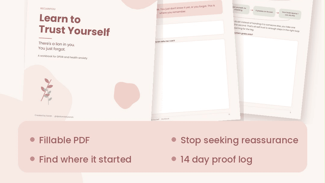Learn to trust yourself and break the loop