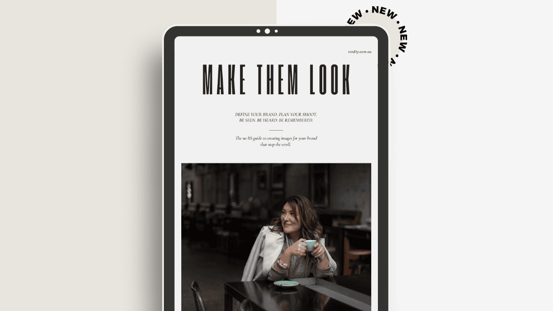 MAKE THEM LOOK personal brand guide