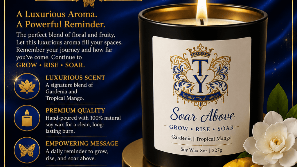 She Rises ~ Soar Above Candle