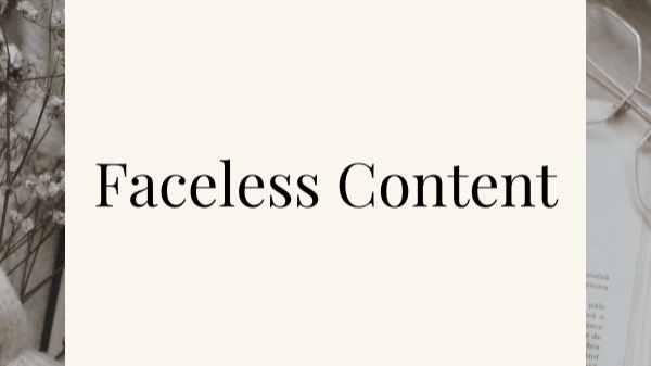 Le guide ultime pour le Faceless