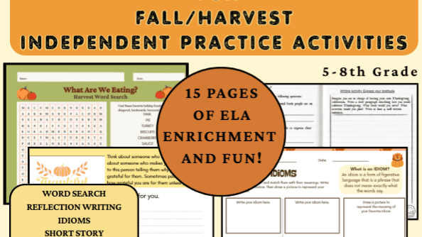 Fall Harvest Independent Activities