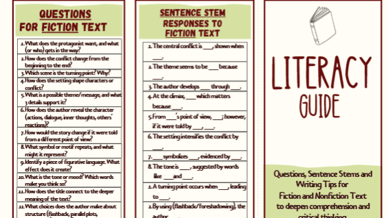 Literacy Guide for Students