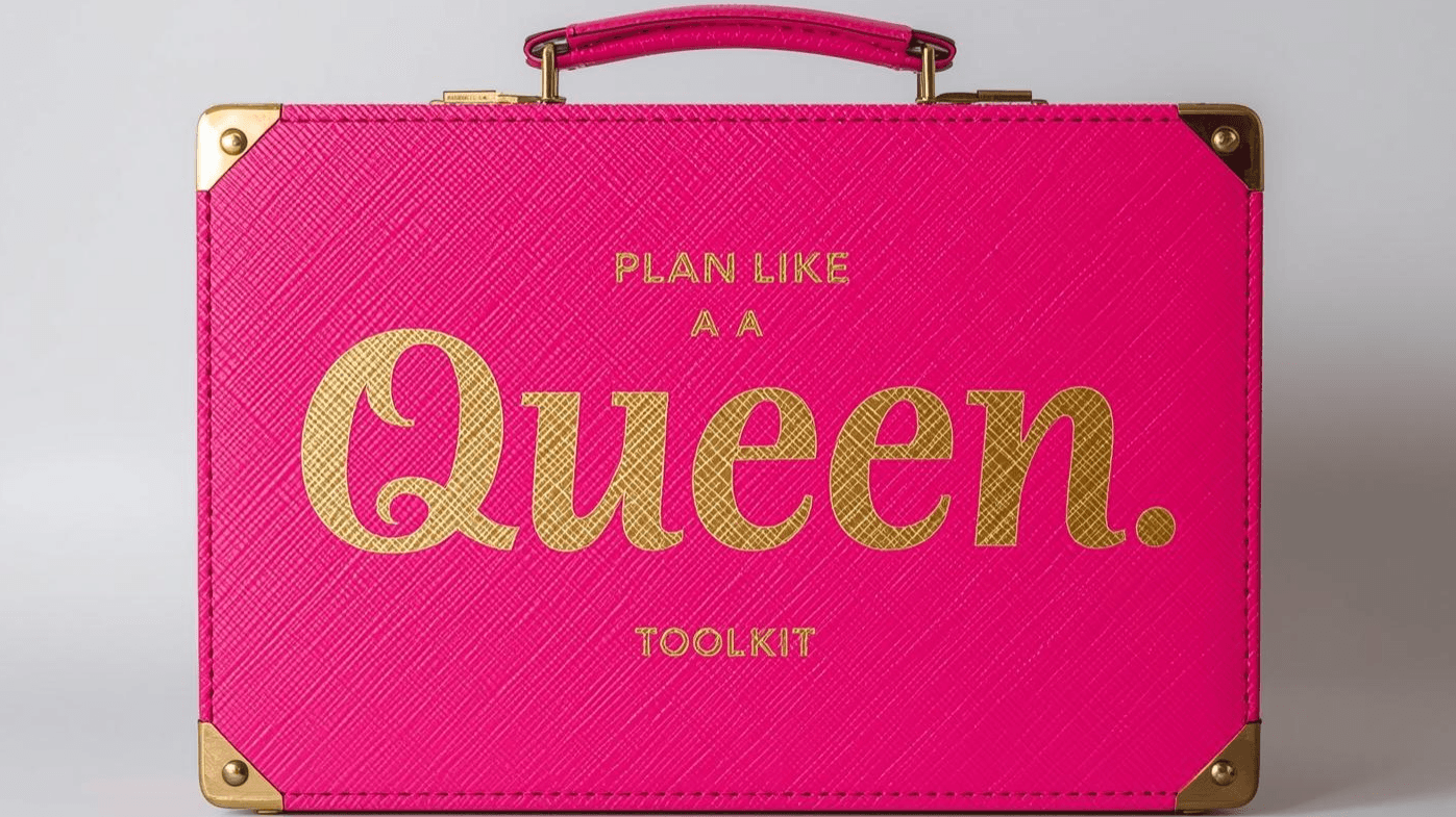 (PRINT)Plan Like a Queen:30-Min Estate Organizer