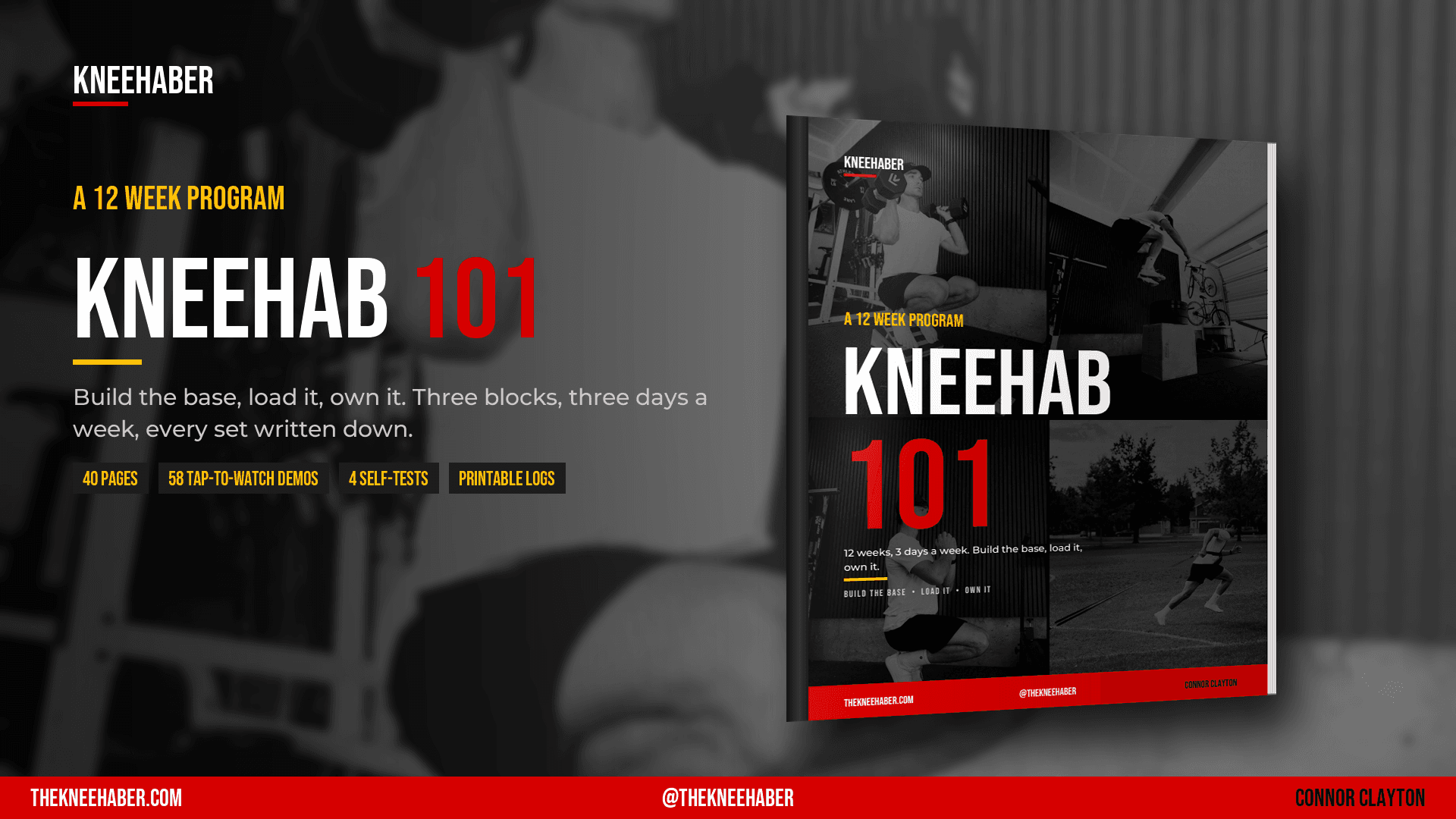 Kneehab 101: The 12-Week Knee Strength Program