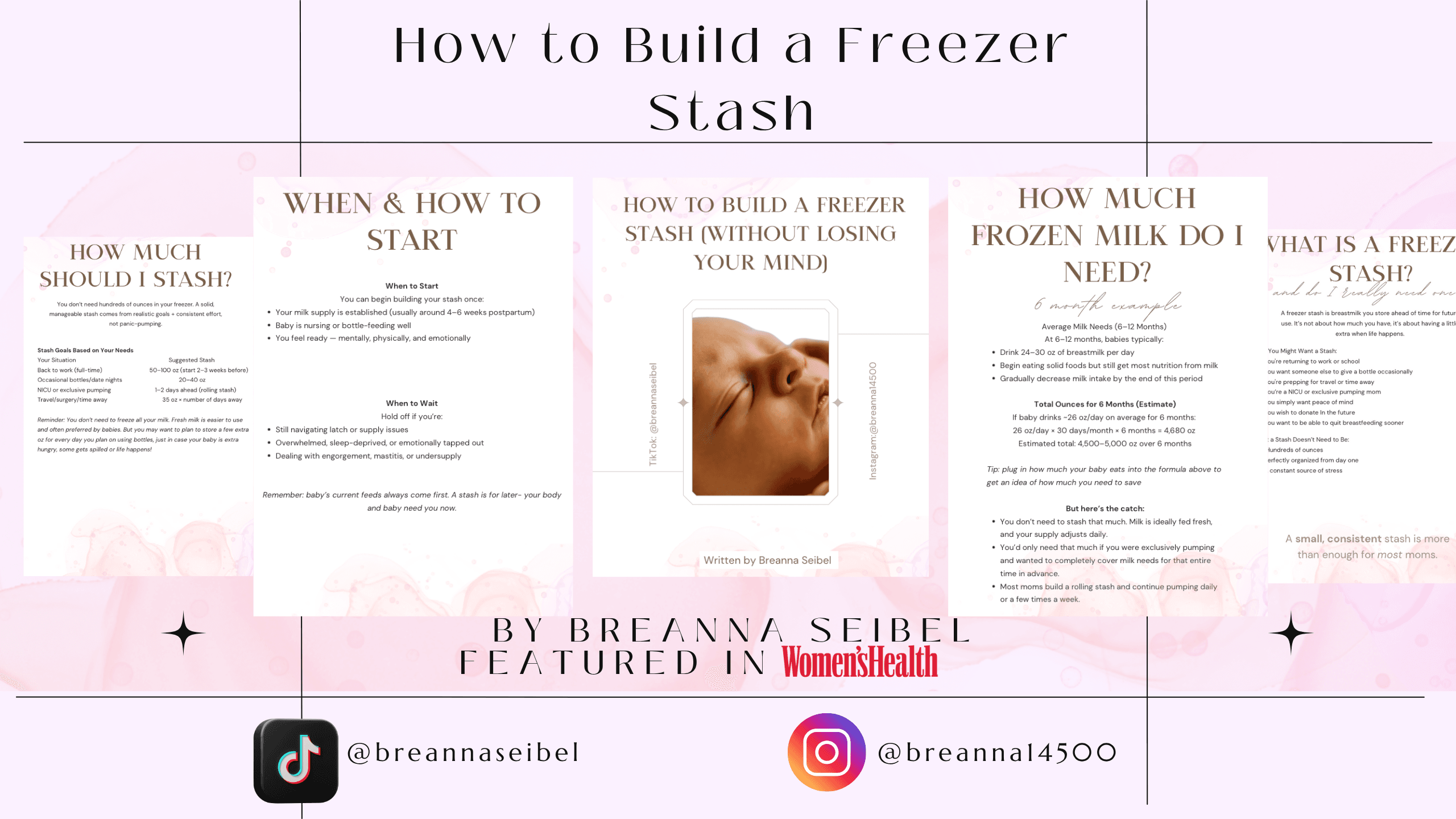 How to Build a Freezer Stash