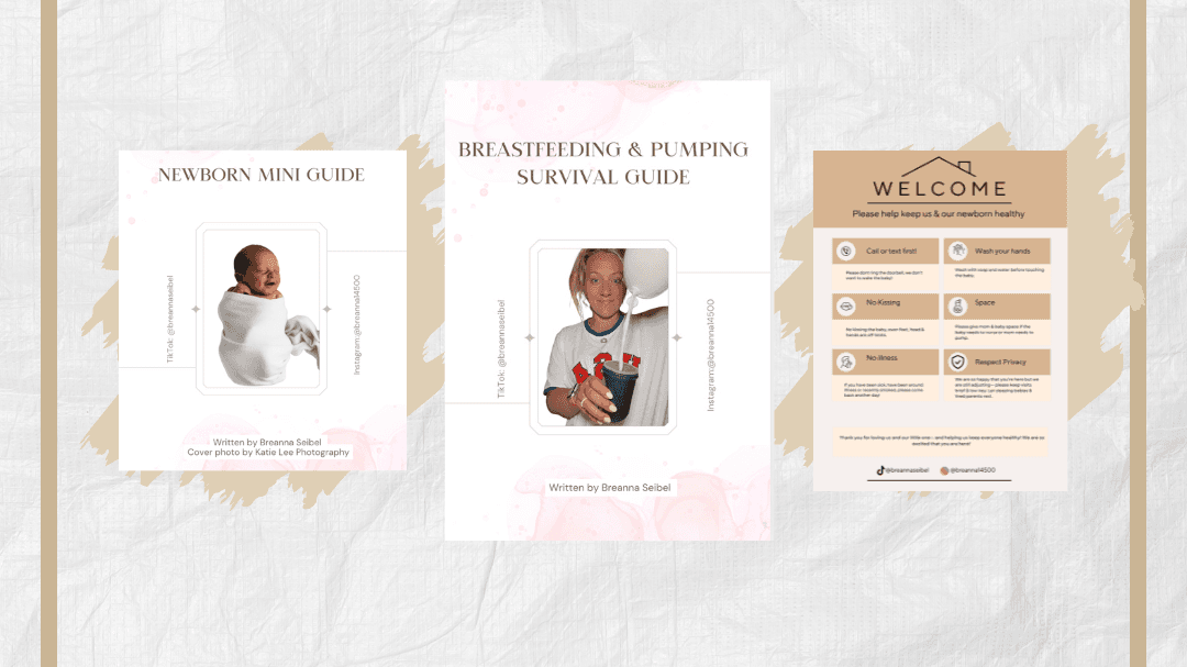 Total Package (Pumping & Newborn Guides + Poster)
