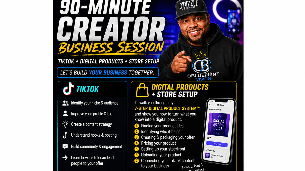 90-Minute Creator Business Session