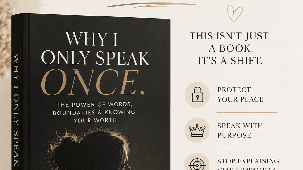 Why I Only Speak Once