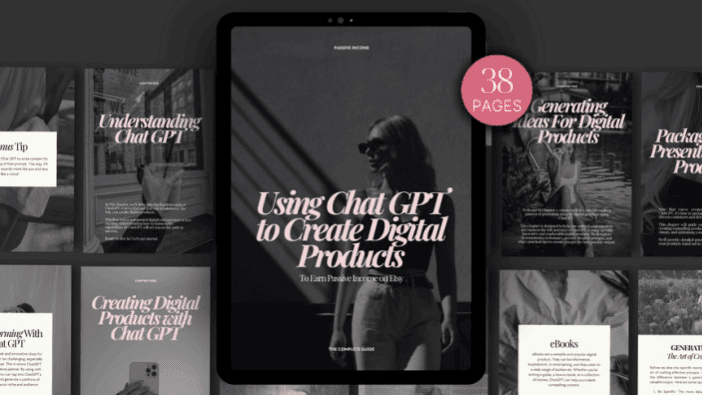 Using ChatGPT to Create Digital Products